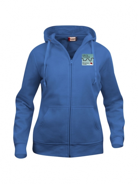 Damen Basic Hoodyjacke inkl.  Logo